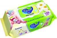 Влаж-салф Flovell care 100шт Ромашка