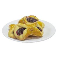 Арт00127604 Печенье Бантик с начинкой вишни Пайкар (вес)