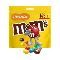 Шок-драже M&M's с арахисом 145г
