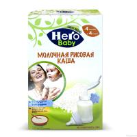 Дет-каша Hero Baby 200г молоч рисовая