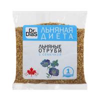 Диет-пит Отруби льняные Dr Dias с семечкой 100г