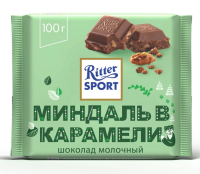 Шок-плит Ritter Sport 100г миндаль в карамели
