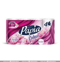 Туал бумага Papia Deluxe Paradiso dei flori 4-х сл 8шт