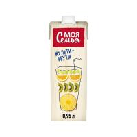 Сок МОЯ СЕМЬЯ мультифрукт т_п 0,95 л.