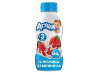 Йогурт пит Агуша 2,7% 180г клубника-земляника