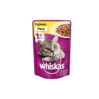 Корм д-котят Whiskas 85г рагу курица