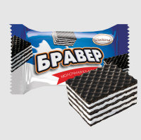 Вафли Акконд Бравер молоч классика 500г