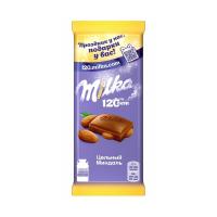 Шок-плит Milka 85г мол. с цельный миндалем