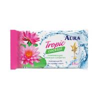 Влаж_салф Aura Tropic в ассортим 15шт