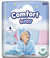 Подгузники Comfort Baby №4 7-18кг 80шт (1)