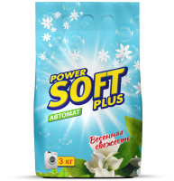 СтирПорошок Soft Plus 3кг авт весенняя свежесть
