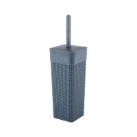 Ёршик д унитаза WC Plast Team Stone(подставка+ёрш) темный камень