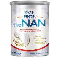 Дет-смесь Nestle NAN PRE 0+ 400г