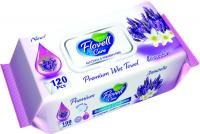 Влаж-салф Flovell Care 120шт Лаванда