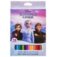 Карандаши Hatber 18цв Disney Холодное Сердце (1)