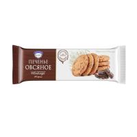 Печенье Полет овсяное классическое с кусочками шоколада 250г к-у