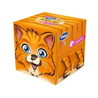 Бум-салфетки Zewa Kids 3D-box 60шт