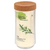 Банка д сыпуч продук Sugar&Spice Rosemary 1.1л с пробковой крыш
