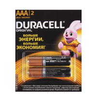 Батарейки Duracell AAA 2 original 2шт