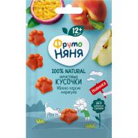Фруктовые кусочки Фруто Няня 15г яблоко персик маракуйя д п