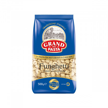 Макароны Grand di Pasta 500г Funghetti