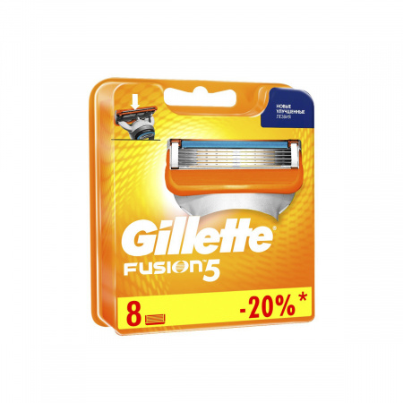 Кассеты Gillette Fusion 5+1 8шт