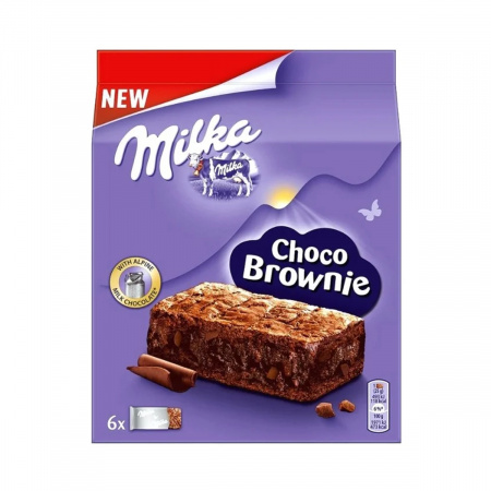 Пирожное MIlka Choco Brownie 150г