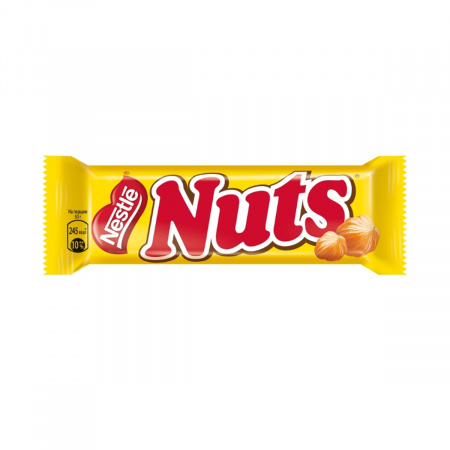 Шок-батон Nuts 50г