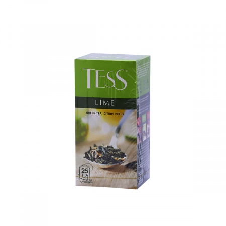 Чай Tess 25пак Lime зеленый