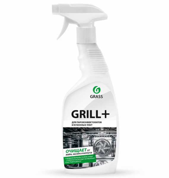 Чист-ср-во Grass Grill+ д-кухонных плит 600мл тригер