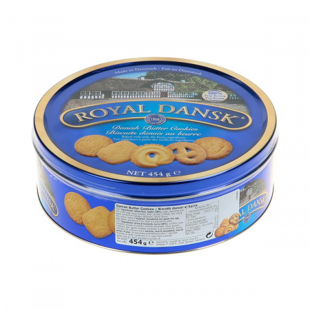 Печенье Royal Dansk Butter Cookies 454г
