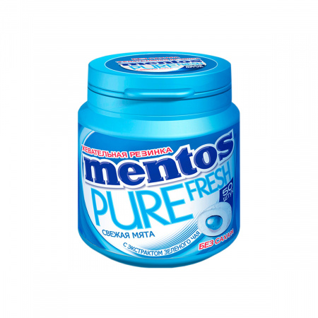 Жев-рез Mentos Pure Fresh свежая мята 100г