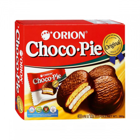 Печенье Orion Choco-pie 12шт