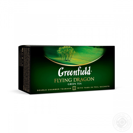 Чай Greenfield 25пак Flying Dragon зеленый