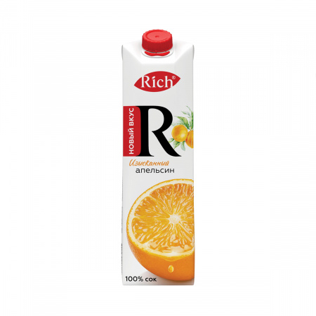 Сок Rich апельсин 1л