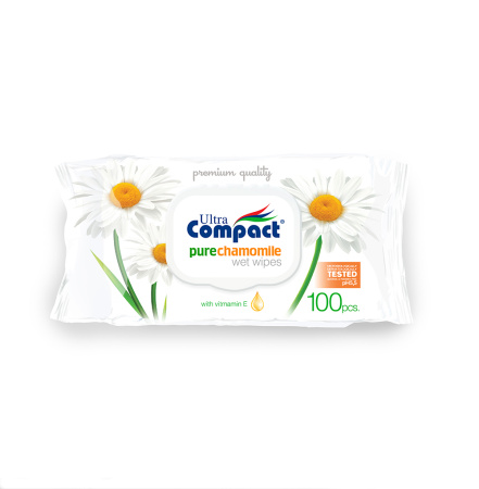 Влажсалф Ultra Compact Ромашка 100шт