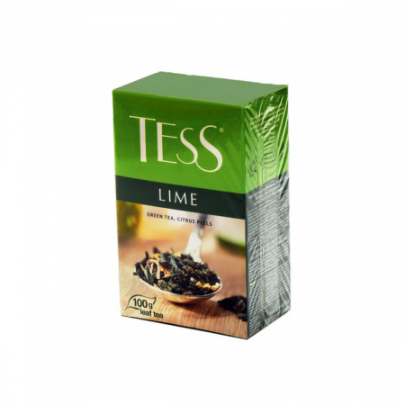 Чай Tess 100гр. Lime зеленый
