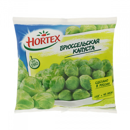 Зам-овощи Hortex Брюссельская Капуста 400г