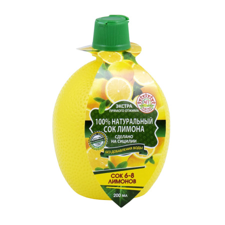 Сок лимонный концент. Азбука продуктов п-б 0,2мл
