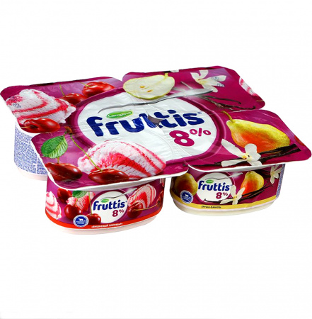 Йогурт Fruttis Супер Экст 8% в ассортим 115г