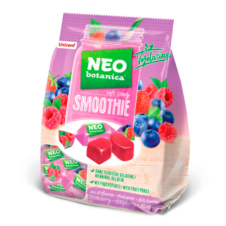 Мармелад Neo-Botanica смузи клубника малина 200г