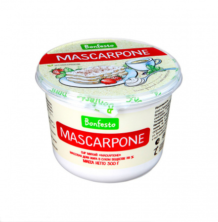 Сыр Mascarpone Bonfiesto 500гр